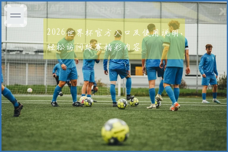 2026世界杯官方入口及使用说明，轻松访问球赛精彩内容