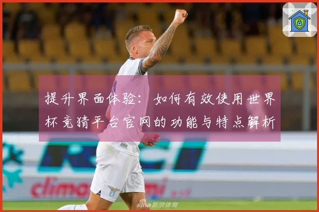 提升界面体验：如何有效使用世界杯竞猜平台官网的功能与特点解析